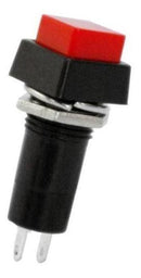 SWITCHPUSH-BOTON CUADRADO COLOR ROJO N.A.           SW-742.