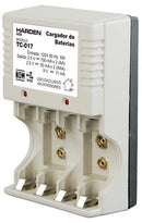CARGADOR DE BATERIAS AA & AAA Y 9V TECH TC-017