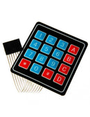 TECLADO MATRICIAL DE MEMBRANA 4X4.                          TECLADO-16.