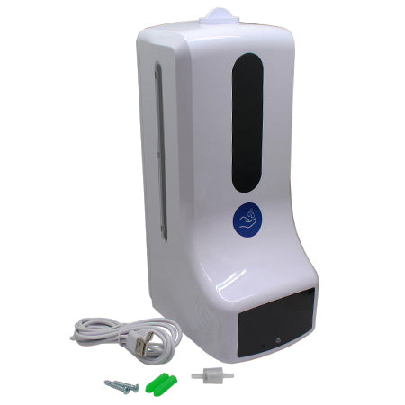 TERMOMETRO AUTOMATICO CON DISPENSADOR DE GEL SANITIZANTE