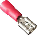 TERMINAL FASTON HEMBRA 1/4" AISLADA ROJA 155123-M