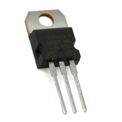 TRANSISTOR DARLINGTON PNP 5A/60V TO-220.                         TIP 125