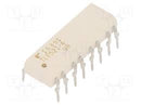 OPTOACOPLADOR CUADRUPLE SALIDA TRANSISTOR TLP 521-4GB