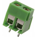 TERMINAL C/2 TORNILLOS 5.08MM PARA CIRCUITO IMPRESO.                    TRT-02.