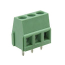 BORNERA PARA CIRCUITO IMPRESO 3.5mm 3 TERMINALES.                            TRTM-03