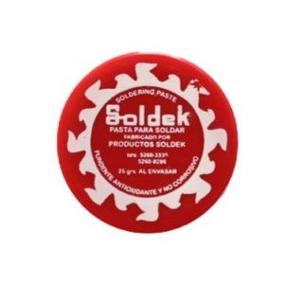 PASTA PARA SOLDAR ROJA 25GRS SOLDEK.                           TS-205.