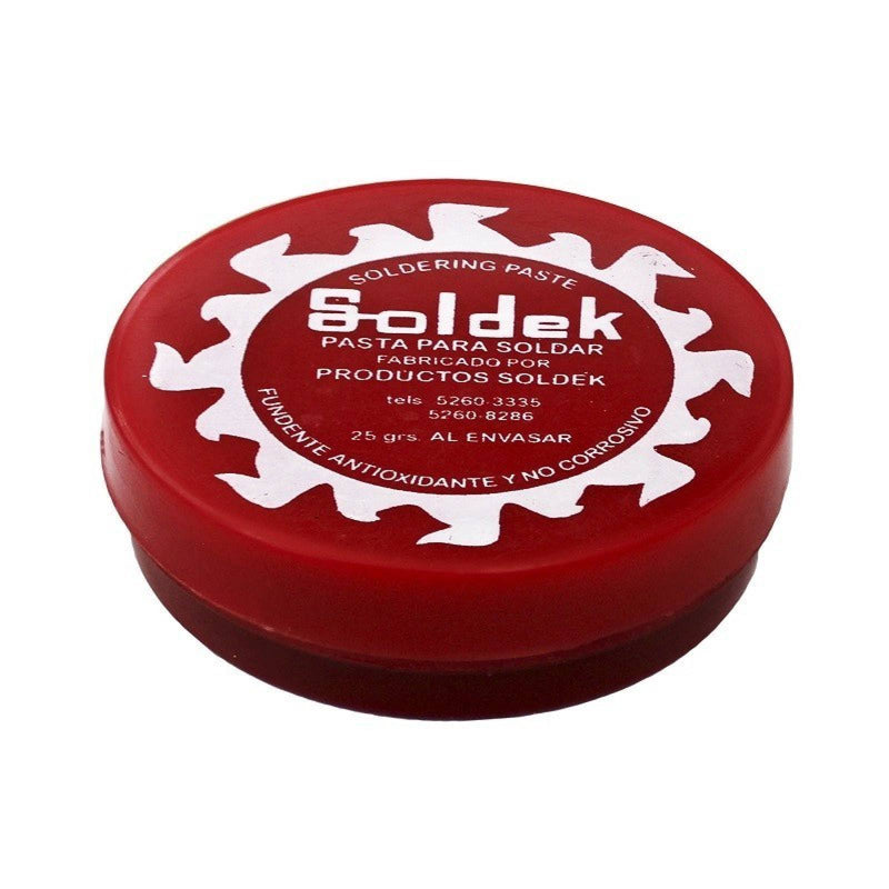 PASTA PARA SOLDAR ROJA 60GRS SOLDEK.                      TS-206.
