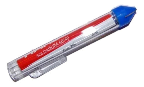 TUBO DE SOLDADURA60/40 20gr 2.74 MTS.                       TS-501.