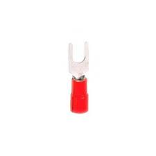 TERMINAL DE LATON TIPO U 1/8 AISLADA 320665-C.           TUA-1/8L.