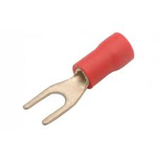 TERMINAL DE LATON TIPO U 3/16 AISLADA" 034156-C                    TUA-3/16L.