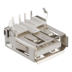 CONECTOR USB TIPO A" P/ CIRCUITO IMPRESO" USB-AH/I
