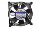 VENTILADOR DE PLASTICO 80X80X25 mm 12VCD .19A VENT-802512VCD
