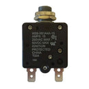 CIRCUITO BREAK PUSH RESET 15A / 250VAC - 50VCD W58-XB1A4A-15