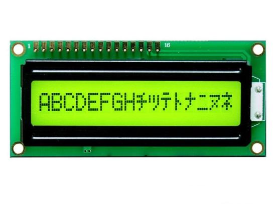 DISPLAY LCD 16X2 C/ BACKLIGHT FONDO AZUL.                           SC162A3AZ.
