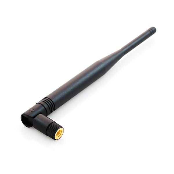 2.4GHz DUCK ANTENA RF 5 d Bi CONECTOR RP-SMA POLARIZACION INVERSA 50 OHMIOS  WRL-00558