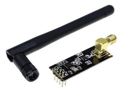 MODULO NRF24L01 CON AMPLIFICADOR 1000 METROS ANTENA SMA.                     WRL-NRF24L01.
