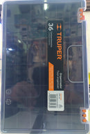 102760 ORGANOZADOR DE 11" CON 36 COMPARTIMENTOS TRUPER.                     ORG-36.