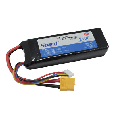 BATERIA LIPO 11.1V / 2100mAH 3S 15C.                       YT 5068.