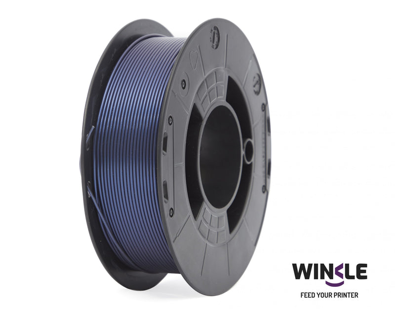 FILAMENTO PLA 1.75MM MARCA WINKLE 1KG AZUL INTERFERENCIA