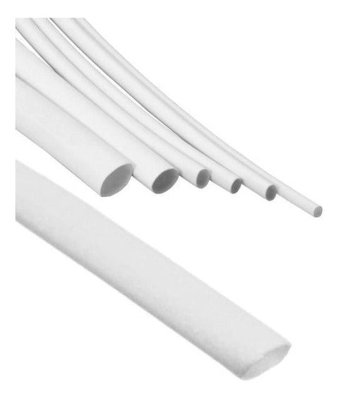 METRO DE TUBO THERMO-CONTRACTIL (THERMOFIT) 1/8" 3.0mm BLANCO