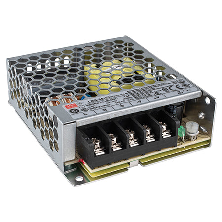FUENTE CONMUTADA 50.4W 12V 4.2A CERTIFICACION UL.                     LRS-50-12.