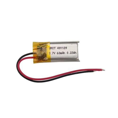 BATERIA LIPO 3.7V 60mAh 401120    LIPO-3.7V/60MA