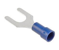 TERMINAL DE LATON TIPO U 5/32 AISLADA PARA CALIBRE 16-14  (326741-C).   TUA14-5/32
