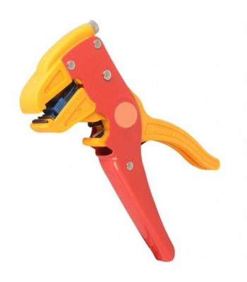 PINZA PELACABLE AJUSTABLE CON CORTADOR.                         310-017.