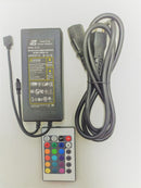 ELIMINADOR C/ CONTROLADOR RGB 12V / 5A EL-123