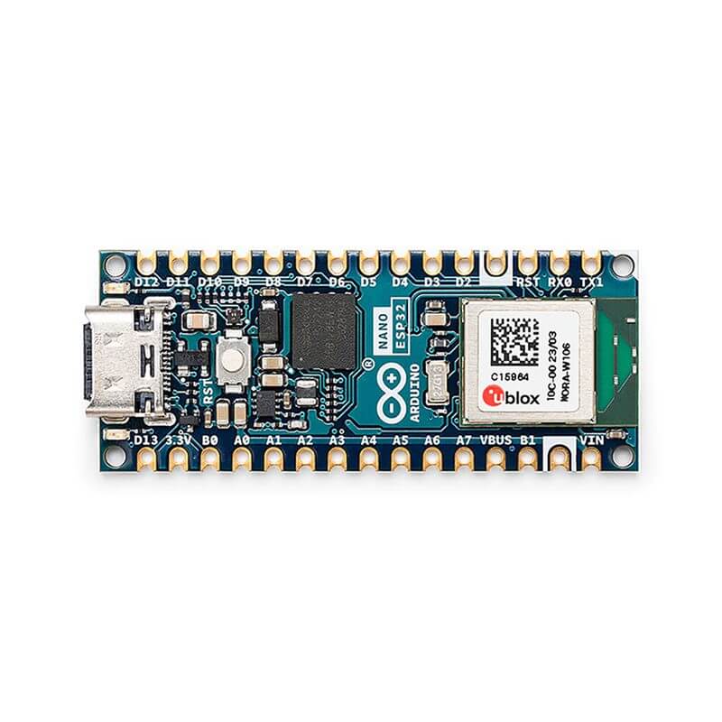 ARDUINO NANO ESP32 CONECTIVIDAD WIFI Y BLUETOOTH.   ABX00092