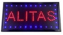 ANUNCIO LUMINOSO DE LEDS.      ALITAS.
