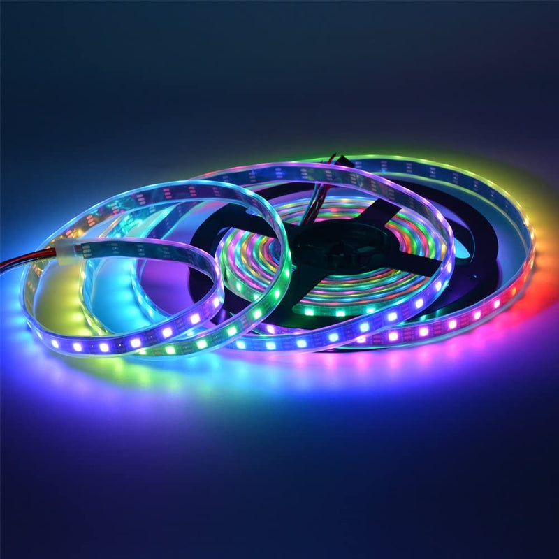 ROLLO DE 5 METROS TIRA LED NEOPIXEL WS2812B 5V.                   LTS-PIXEL 5V.