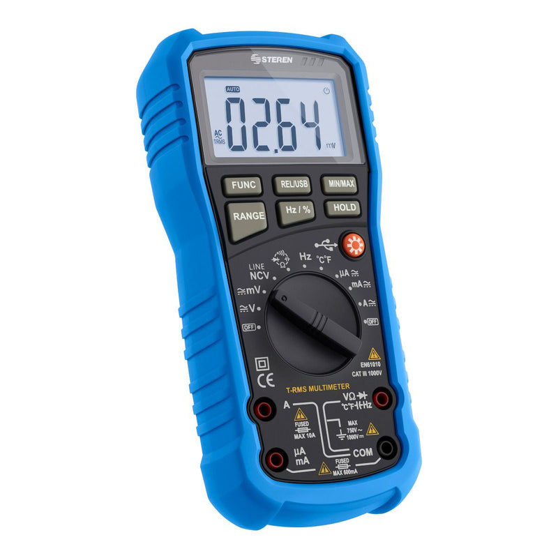 MULTIMETRO PROFESIONAL CON INTERFAZ USB PARA COMPUTADORA.     MUL-605